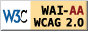 Trabajamos conforme a la validación WCAG 2.0 del consorcio W3C