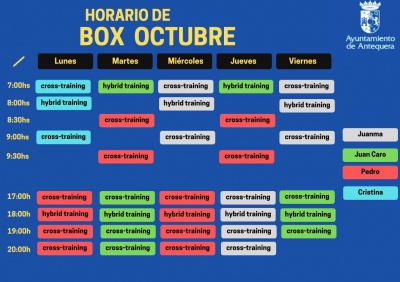 Actividades Box Octubre