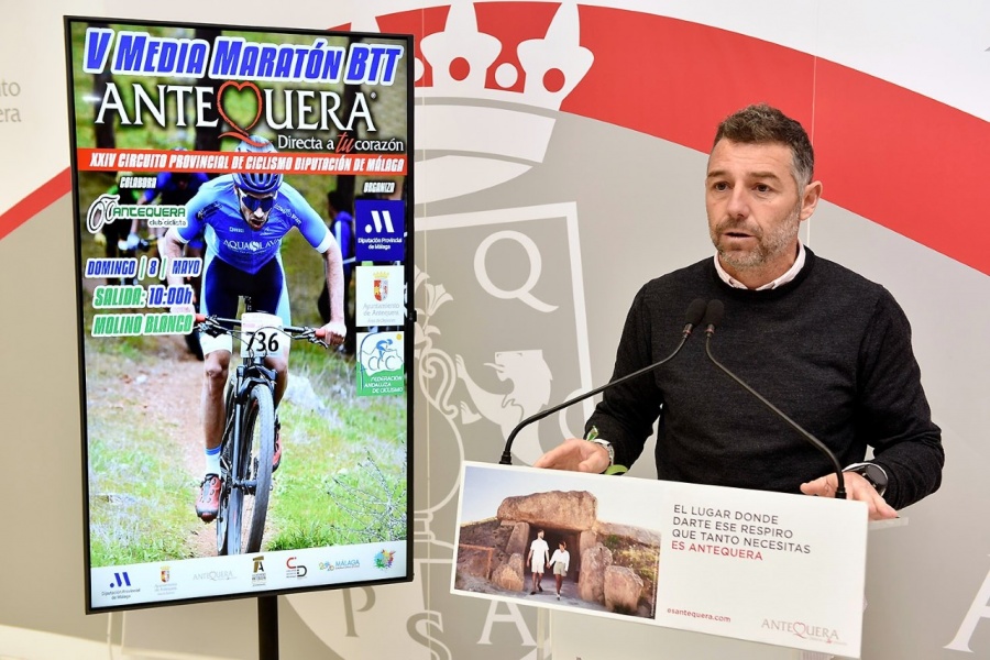 Nueva cita con el ciclismo de montaña en Antequera el domingo 8 de mayo de la mano de la V Media Maratón BTT