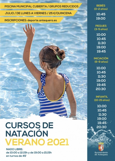 CURSOS NATACION VERANO
