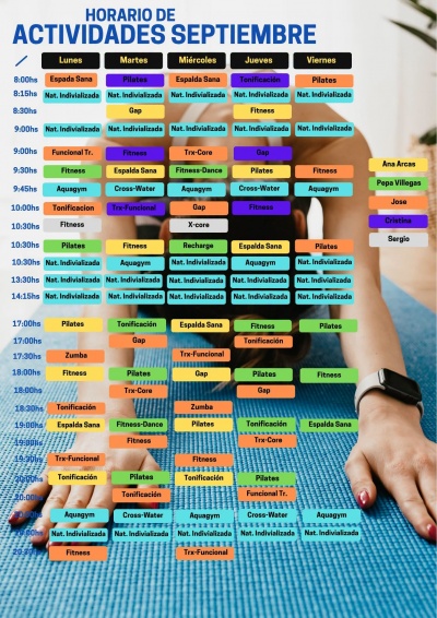 Actividades mes de Septiembre