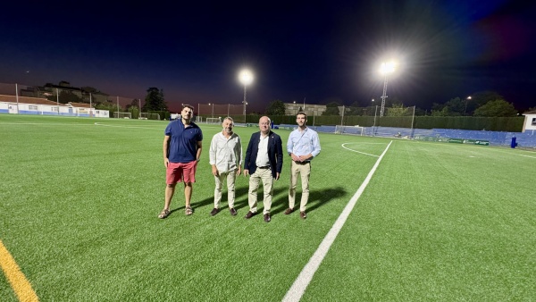 El Campo de Fútbol Ciudad de Antequera estrena nueva iluminación L