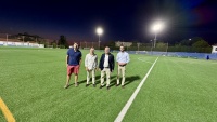 El Campo de Fútbol Ciudad de Antequera estrena nueva iluminación L