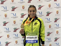 Laura Aguilera, Campeona de España sub20, en la modalidad de Pentatl&oacu