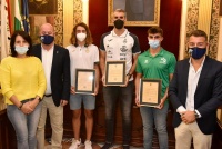 Chispi, Quino Varo y Alejandro Gómez ven reconocidos por el Ayuntamiento 