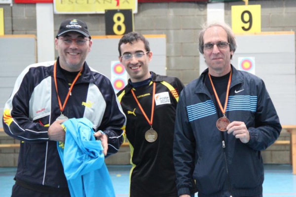 Bronce Nacional para Carlos Ríu en el Nacional de Tiro con Arco Adaptado