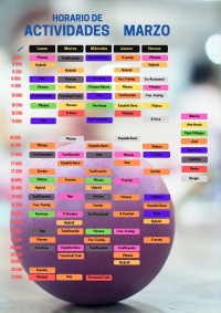 Actividades mes de Marzo