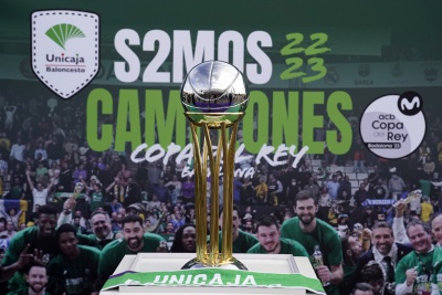 La Copa del Rey de Baloncesto ganada recientemente por el Unicaja visitar&aacute